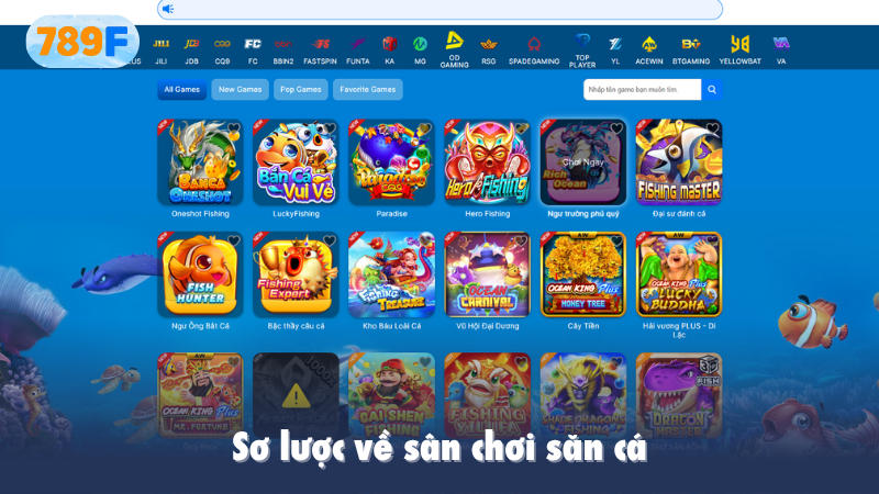 Sơ lược về sân chơi săn cá